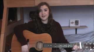 Adele Hometown Glory Guitar Cover Amy Clarke [upl. by Girovard950]