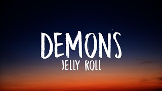 Jelly Roll  Demons Lyrics ft Lil Wyte [upl. by Laktasic]