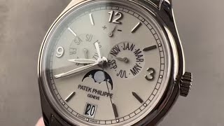 Patek Philippe Annual Calendar Moon Phase 51461G001 Patek Philippe Watch Review [upl. by Damal198]