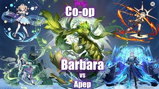 Random coop Barbara Baizhu Bennett amp Neuvillette vs Apep [upl. by Eivod]