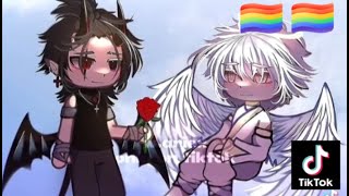 GachaLife SasuNaru NarutoGacha GachaClub MemeGachaLife  Gacha Life LGBTQ Tiktok Compilation [upl. by Aidil]