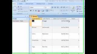 Calculate Dates in Access [upl. by Ecnarolf706]