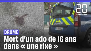 Drôme  Ce que lon sait sur la mort du jeune de 16 ans lors dune « rixe » à Crépol [upl. by Allred]