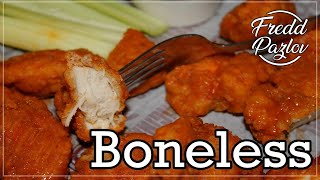 Como Hacer Boneless Buffalo Receta Muy Facil  Salsa incluida  Cocina Conmigo EnCasa [upl. by Trager307]