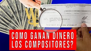 Como Ganan Dinero Los Compositores  ROYALTIES  REGALIAS [upl. by Nimsay]