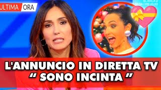 Caterina Balivo Lannuncio choc in diretta TV “Sono incinta di” [upl. by Algernon]