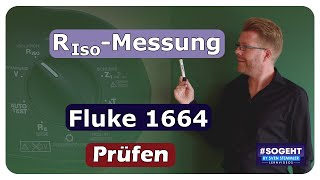 RIsoMessung mit Fluke  Isolationswiderstand der Anlage  einfach und anschaulich erklärt [upl. by Punke]