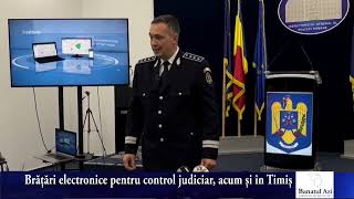 Brățări electronice pentru control judiciar acum și în Timiș [upl. by Edobalo]