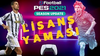 Pes 2021 Lisans Yaması PC  Pes License Patch PC [upl. by Borries]