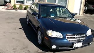 5282  2003 Nissan Maxima GLE Blue 94k [upl. by Johanna]