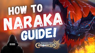 F2P GUIDE  How to BEAT BOILING WATERFALL  NARAKA  Summoners War Chronicles [upl. by Neila]