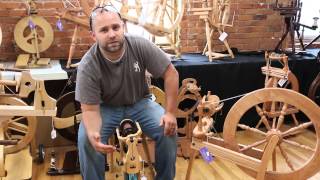 How to Choose a Spinning Wheel with Kyle at Paradise Fibers [upl. by Aicnelev164]