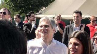 Donauinselfest Wien Waterloo amp Faymann gegen Atomkraft [upl. by Pitts902]