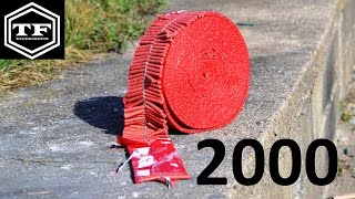 2000 FIRECRACKERS  2000 PETARDI RAFAL  KINESKI SAPAT [upl. by Starla422]