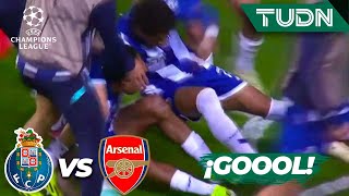 ¡GOLAZO GALENO LO GANA AL 93  Porto 10 Arsenal  UEFA Champions League 202324  8vos  TUDN [upl. by Nemhauser]