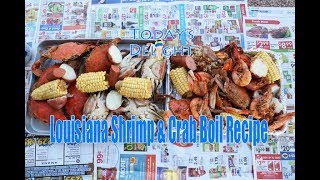 How to Make Louisiana Crab Boil  Todays Delight [upl. by Ollecram]