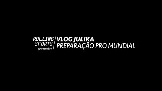 VLOG JULIKA  Treino pro mundial [upl. by Ahseket]