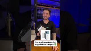 COMPREI UM CARREGADOR MAGSAFE DA SHOPEE shorts [upl. by Grantley]