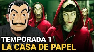 LA CASA DE PAPEL  Parte 1 Seria uma novela  Netflix  Crítica [upl. by Leandra]