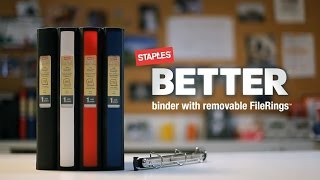 Stay Organized With Staples BETTER Binders [upl. by Cleo237]