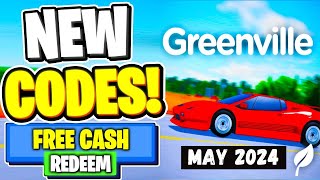 🌟 HURRY UP🌟 GREENVILLE CODES  ROBLOX GREENVILLE CODES [upl. by Jak701]