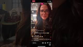 Lana Parrilla IG live 01032024 [upl. by Soph225]