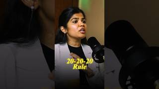 Improve your Eyesight Just do this for 20 seconds  202020 Rule  Eye Health Podcast  Dr Sonia [upl. by Kimmie]