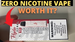 THE EASIEST WAY TO QUIT VAPING avoid zero mg nicotine juice [upl. by Annayehc757]