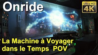 Futuroscope La Machine à Voyager dans le Temps the Time Machine Onride POV 4K  Futuroscope 2019 [upl. by Ymmij]