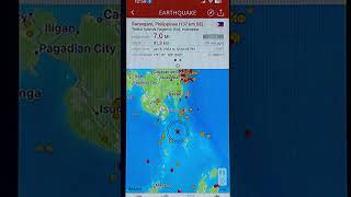 Celebes Sea Mag 7 Earthquake Jan 8 2024 [upl. by Ellatsyrc]