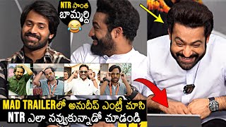 MAD Theatrical Trailer Launch by Jr NTR  Pawan Kalyan  CM Jagan  Anudeep KV  News Buzz [upl. by Ahsekahs]