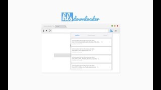 HLS Downloader  Google Chrome Extension v1 [upl. by Ennaecarg]