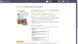 2º ESO  Lengua  Tema 3  RELACIONES DE SIGNIFICADO  Ed SM 46 [upl. by Nellad]