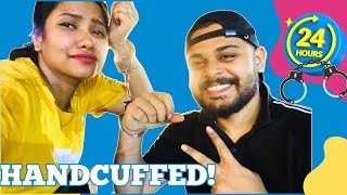 Handcuffed to My Best Friend for 24 Hours Challenge Himani Sachan vlogs [upl. by Juliane]