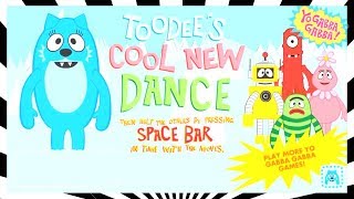 Yo Gabba Gabba Toodeess Cool New Dance  Yo Gabba Gabba Games [upl. by Eiznekcam]