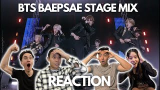 WOW BTS BAEPSAE STAGE MIX REACTION [upl. by Nhaj262]