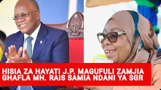 RAIS WA JAMHURI YA MUUNGANO WA TANZANIA DR SAMIA SULUHU HASSAN KWENYE UZINDUZI WA SGR DARDODOMA [upl. by Quenna516]