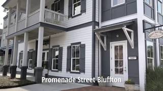 Promenade Street Bluffton SC  Downtown Bluffton [upl. by Nylinej]