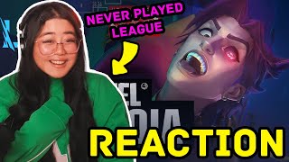 LEAGUE NOOB REACTS TO HEARTSTEEL  PARANOIA ft BAEKHYUN tobi lou ØZI and Cal Scruby [upl. by Eimmot]