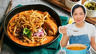 Thai Chef Makes KHAO SOI From Scratch [upl. by Cleasta]