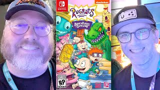 Rugrats Adventures in Gameland at PAX West with Tomas [upl. by Yaf917]