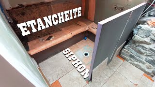 Ep45  Étanchéité DOUCHE  désolidarisation  réparation poutre  LA GRANGE EN RENOVATION [upl. by Innej]