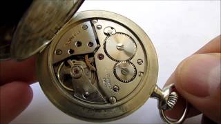 Zenith Railway Pocket Watch [upl. by Ihsorih]