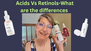 Acids vs Retinolswhat are the differences [upl. by Mallin708]