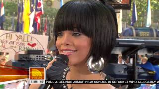 1080p Rihanna  Umbrella  Today Show 060807 HD [upl. by Eznyl]