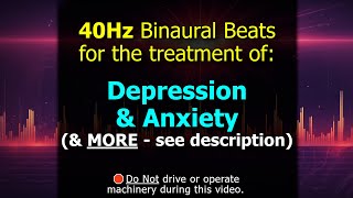 Miracle Audio for MULTIPLE CONDITIONS Powerful 40Hz QT4 Formula Binaural Beat EMDR Frequency 4🅺 [upl. by Fabria]