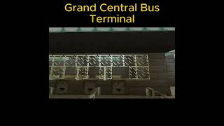 Grand Central Bus Terminal minecraft city transportation [upl. by Einial]