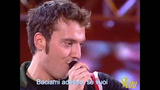 Cesare Cremonini  Latin Lover KARAOKE Festivalbar  2003 HD amp HQ [upl. by Nace141]