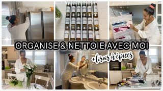 🌟ORGANISE amp NETTOIE AVEC MOI  RANGEMENT TIROIR À ÉPICES  LOVELYLOU [upl. by Adnocahs]