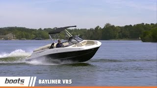 Bayliner VR5 Video Boat Review [upl. by Anitnuahs778]